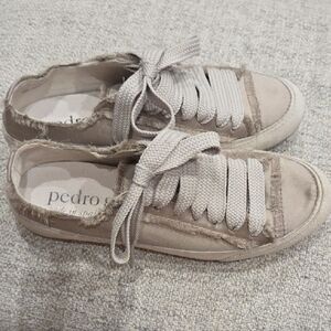 parson'PHAT' LACED SATIN SNEAKERS In Pipa Satin Size 36